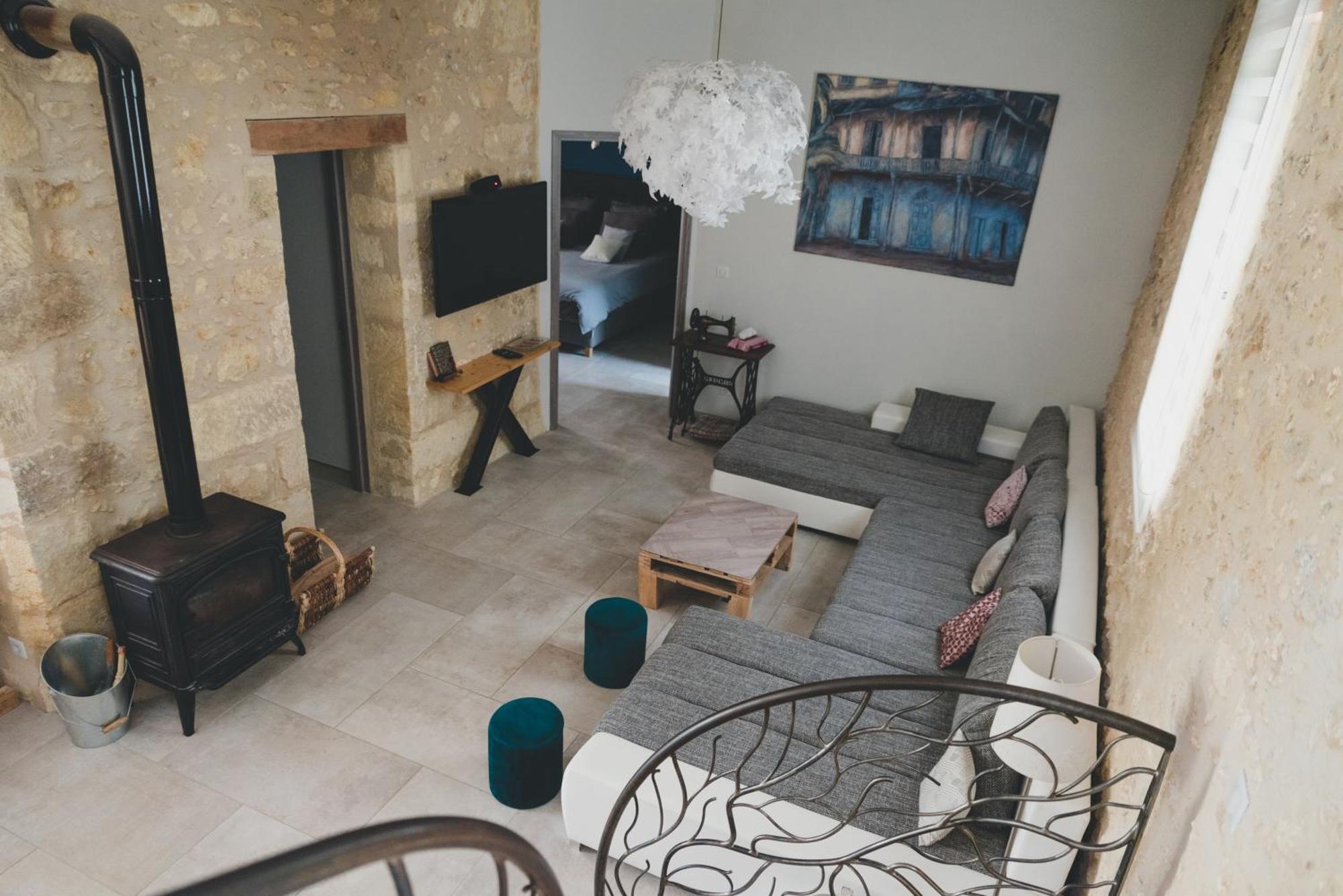 Gite Du Manoir Le Roc Couze-et-Saint-Front 외부 사진