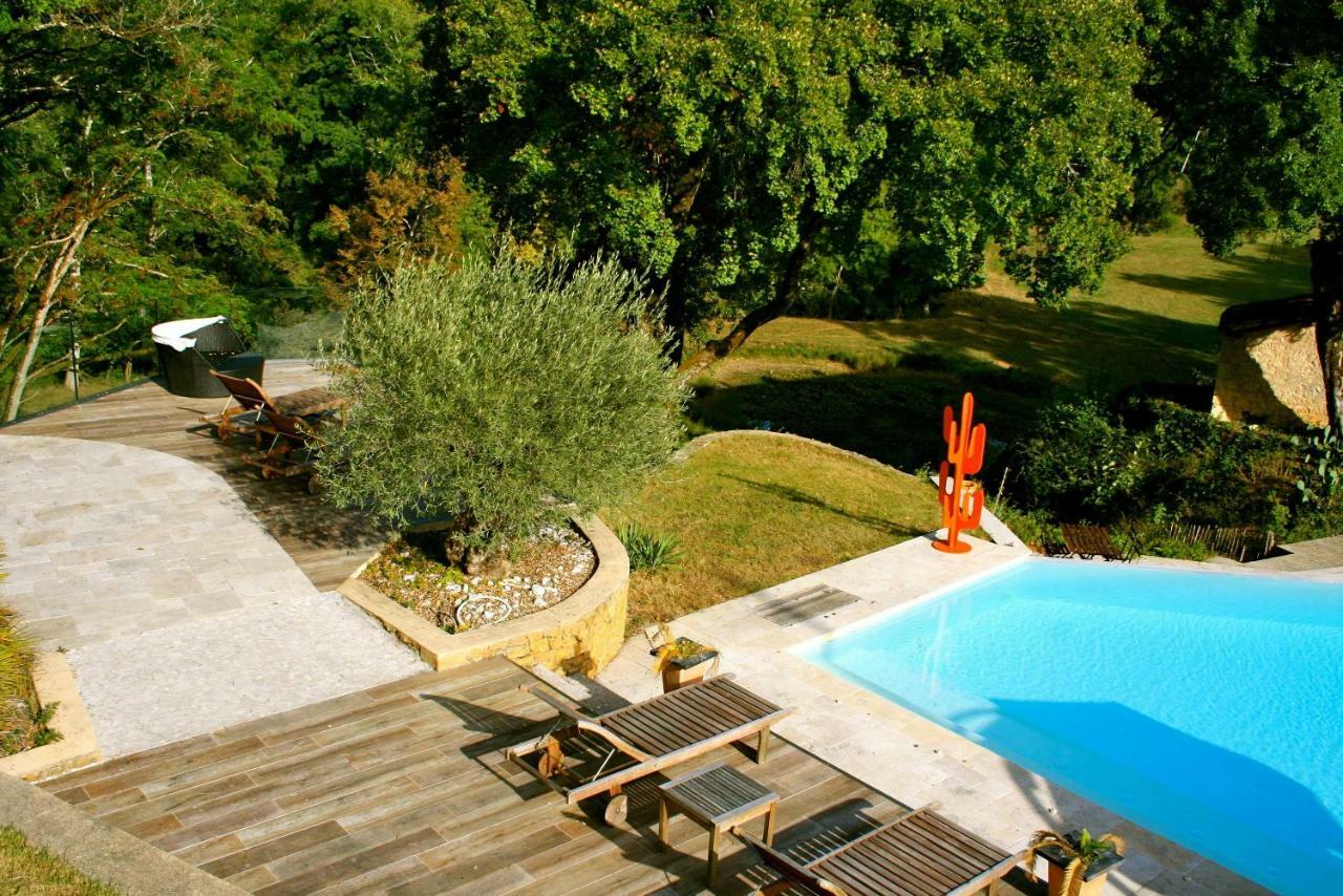 Gite Du Manoir Le Roc Couze-et-Saint-Front 외부 사진